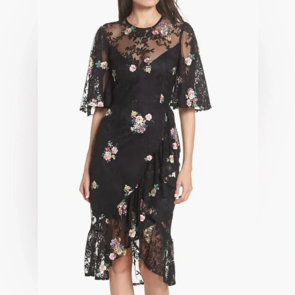 COOPER ST Myrtle Floral Lace Dress in size 2 - Picture 2 of 6